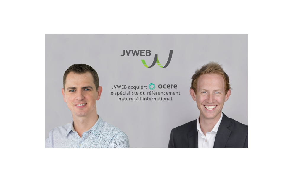 JVWEB accélère son développement avec l’acquisition de l’agence Ocere, spécialiste du référencement naturel à l’international
